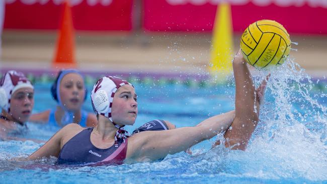 Mermaids Elyanna Astone playing for Queensland. Picture: Jerad Williams