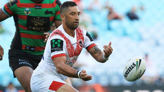 Benji Marshall’s NRL future remains uncertain. Pic Mark Evans