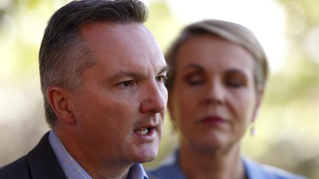 Shadow Treasurer Chris Bowen’s announcement about the tampon tax was little more than a stunt with no likelihood of coming to fruition. (Pic: Daniel Munoz/AAP)