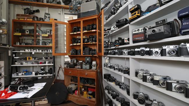 The camera room. Picture Glenn Hampson.