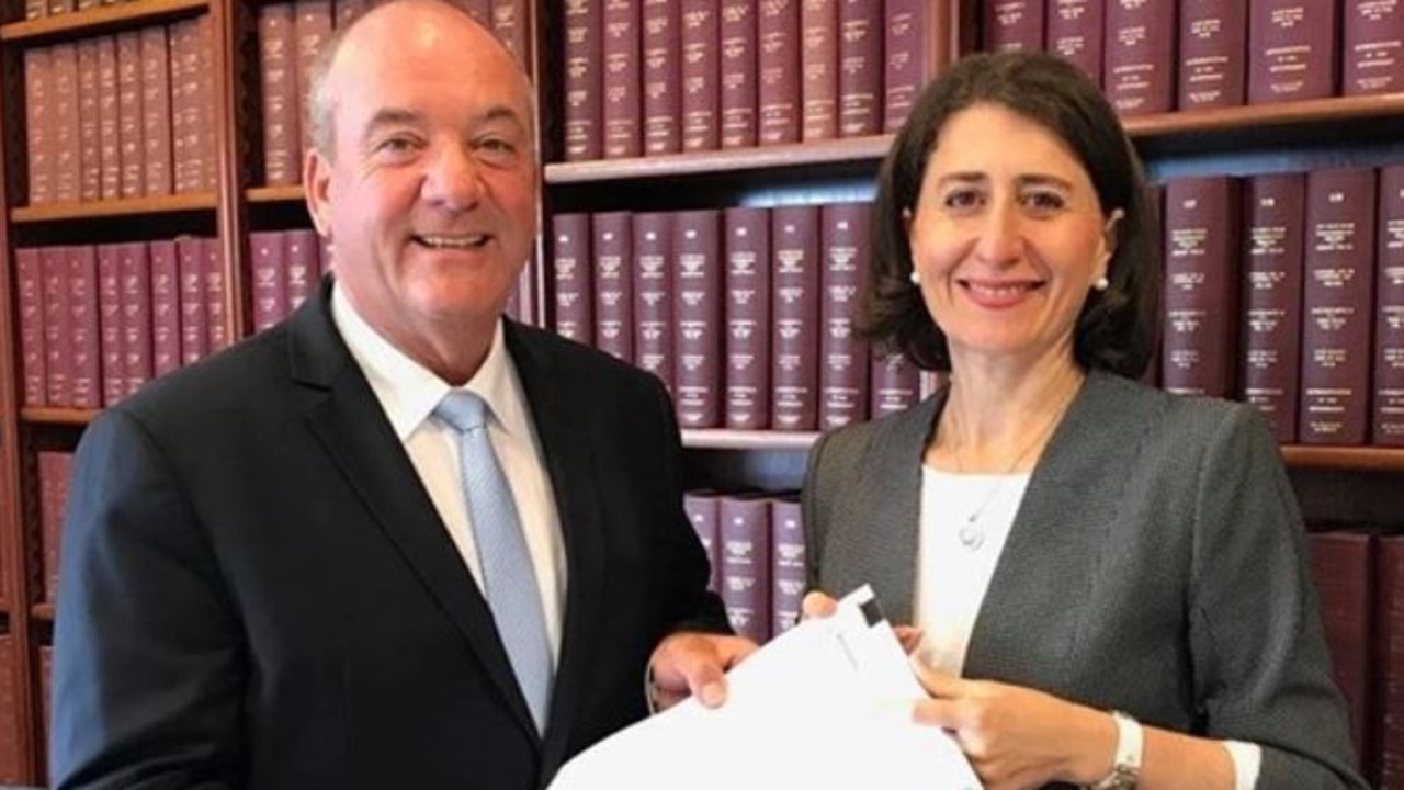 Gladys Berejiklian and Daryl Maguire were in a “close personal relationship” from 2015 to 2020. Picture: Supplied.