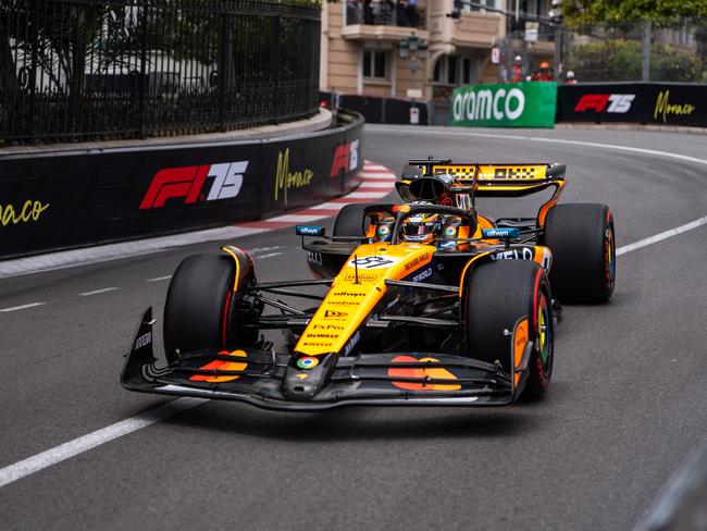Piastri during free practice for the Monaco Grand Prix. Picture: Luca Martini/SOPA Images/LightRocket via Getty Images