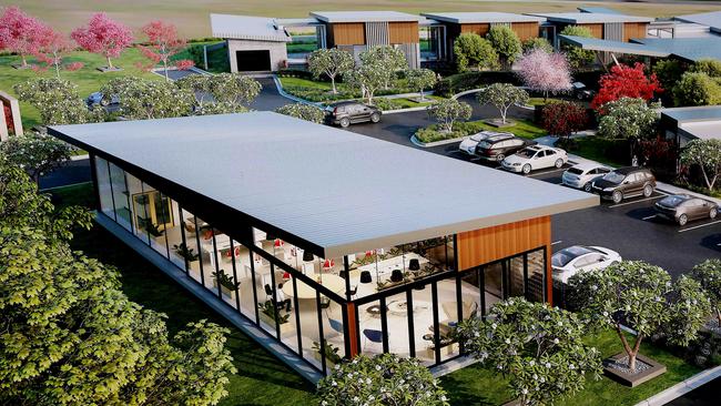 Artist’s impression of the children's homicide support centre, Grace's Place, to be built in Doonside. Picture: Supplied.