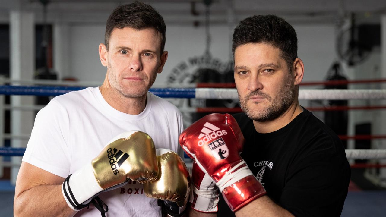 Moons has agreed to fight former Blue and radio personality Brendan Fevola, in June. Picture: Fiona Hamilton