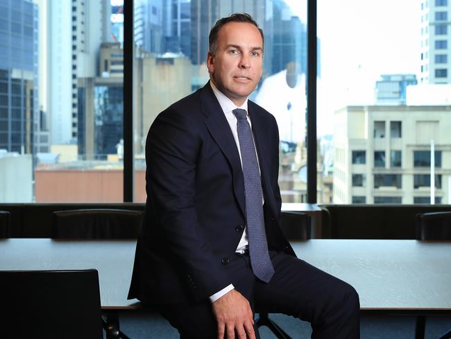 22/6/21: Todd Barlow, Washington H. Soul Pattinson managing director at their Sydney offices. John Feder/The Australian.