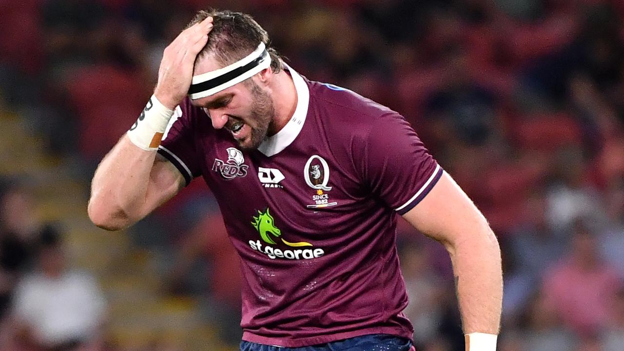 Izack Rodda is one the three Reds players who have been stood down by Queensland Rugby Union.