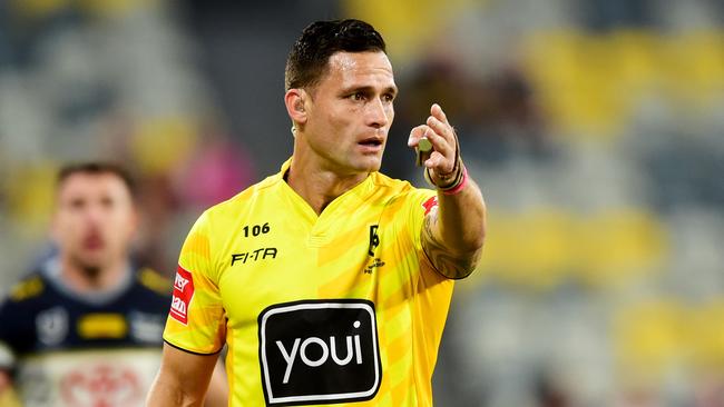 Henry Perenara won’t officiate in any games in the final round of the season. Picture: Alix Sweeney