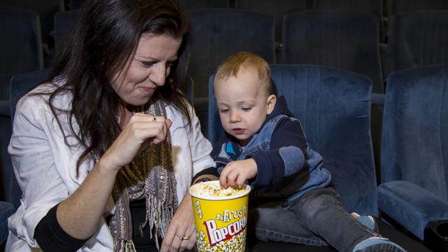 Bankstown Sports customers enjoying a sensory movie session.