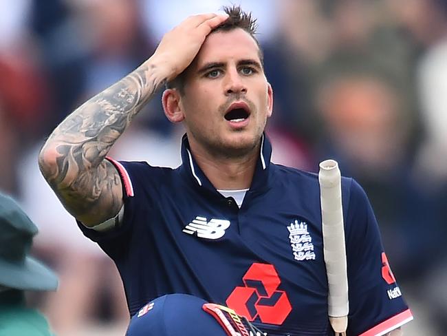 Test hopeful Alex Hales missed the cut.