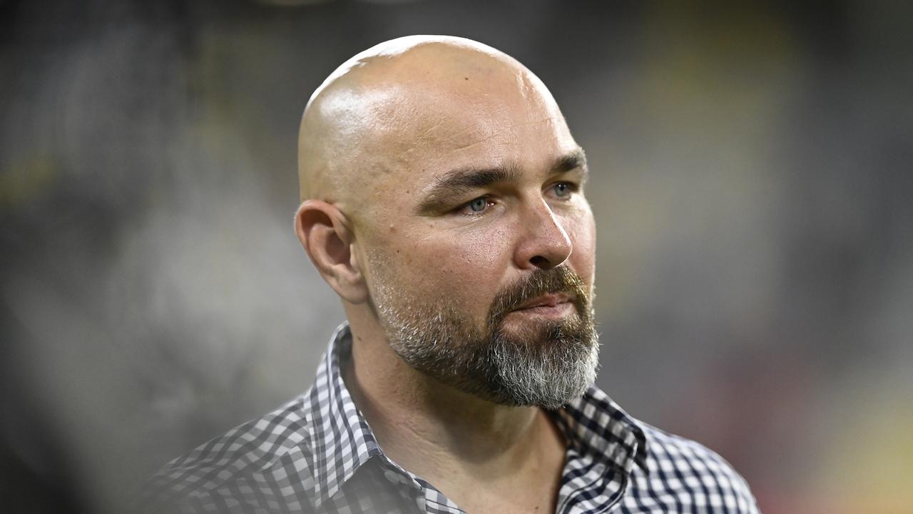 Cowboys coach Todd Payten looks on during the round 21 NRL match between North Queensland Cowboys and Cronulla Sharks. (Photo by Ian Hitchcock/Getty Images)