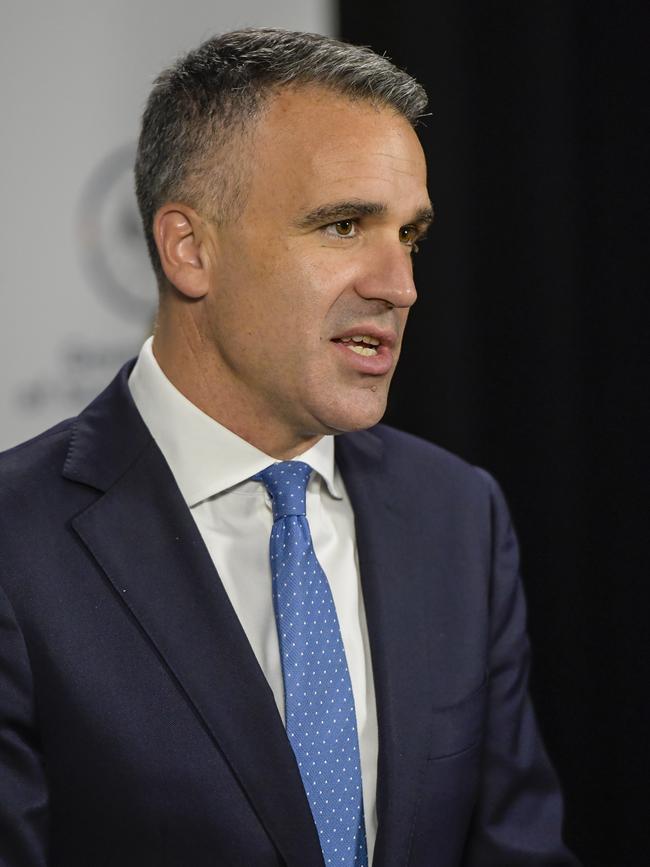 Premier Peter Malinauskas said Adelaide Oval would be a perfect place to host Olympic cricket games in 2032. Picture: NCA NewsWire/Roy VanDerVegt