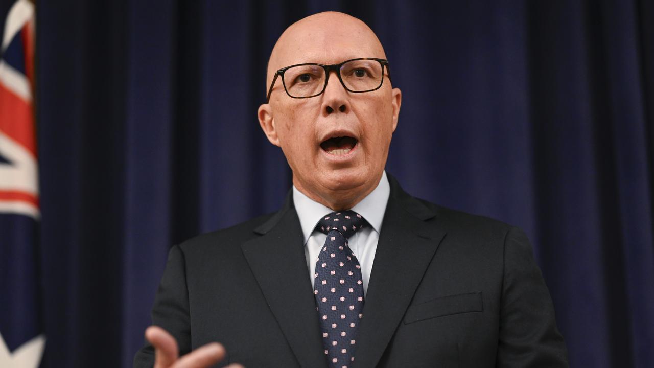 Opposition leader Peter Dutton. Picture: Martin Ollman/NCA NewsWire