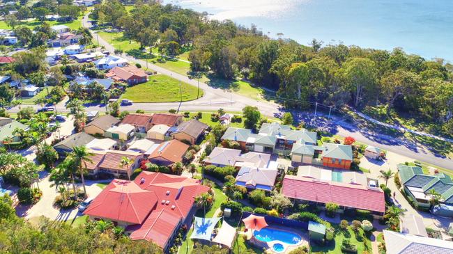 Cooloola Waters Retirement Resort at Tin Can Bay.