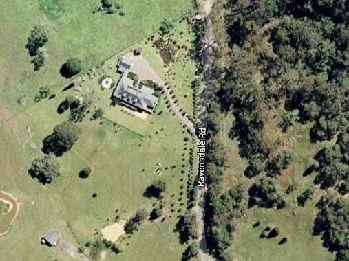 The pursuit terminated when Travis Sorger came to the end of Ravensdale Rd at this gated property before he fled on foot. Picture: Google