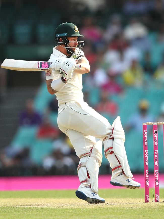 Australia's Matthew Wade. Picture. PHIL HILLYARD