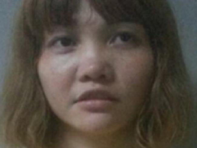 Doan Thi Huong of Vietnam is also accused of the murder of Kim Jong Nam. Picture: AFP