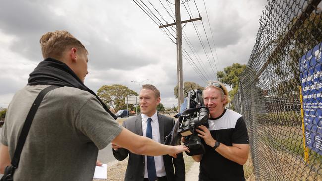 Former Channel 7 reporter Brendan Roberts. Picture: Valeriu Campan