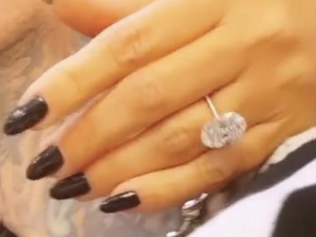 Staggering cost of Kourtney’s ring