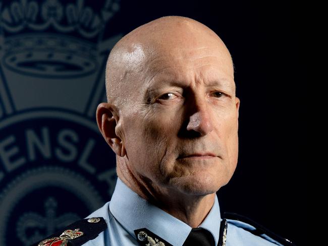 HOLDING FOR WEEKEND PAPER USE ONLY -  Commissioner of the Queensland Police Service, Steve Gollschewski, Wednesday, October 2, 2024 - Picture: Richard Walker