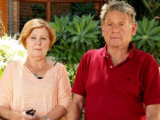 Phil and Jillian Cousins at their home in Belmont, Newcastle. Picture by Peter Lorimer.