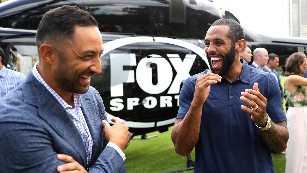 Sheens says Marshall, pictured here with Josh Addo-Carr, is a very good communicator.