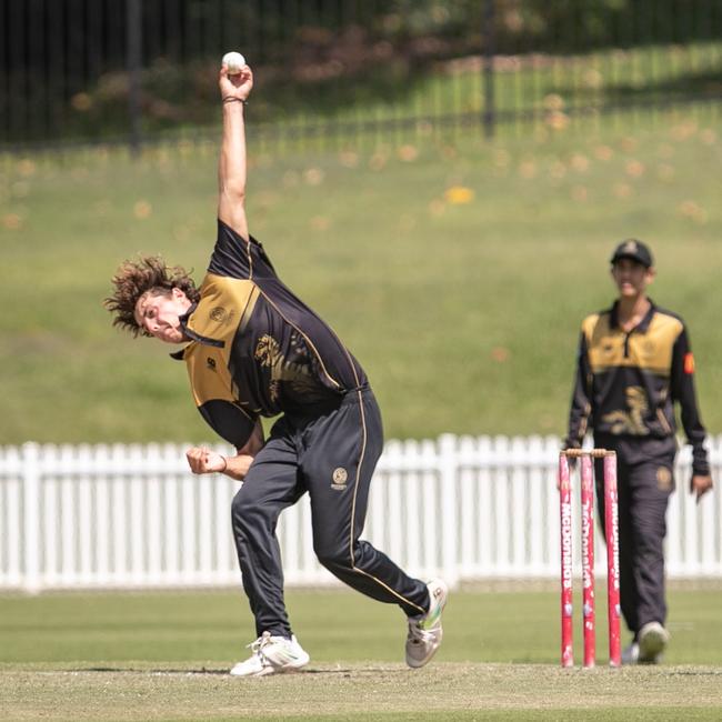 Liam Gammone is the leading wicket-taker after round five with 15. Picture: Julian Andrews