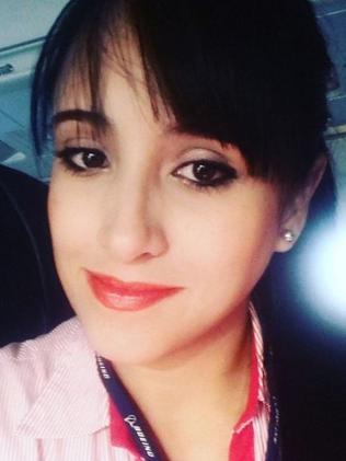 Flight attendant Ximena Suarez survived the plane crash.  Picture:  Facebook