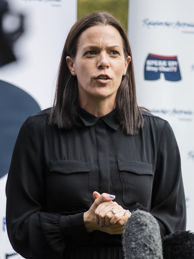 AFL Tasmania CEO Trisha Squires. Picture: RICHARD JUPE