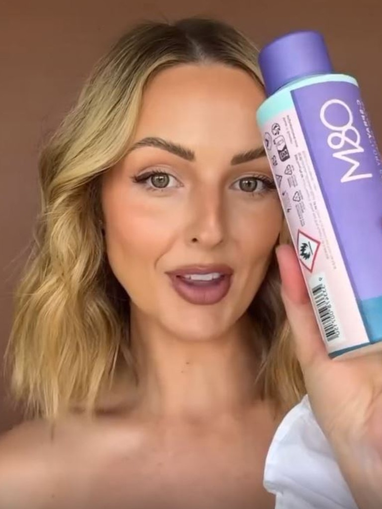 An entirely new hair product has been released in Australia that will 'change your life'. Picture: Instagram/Rachel De Oliveira