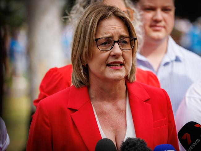 Jacinta Allan ordered a major review into the state’s bail laws this week. Picture: Nadir Kinani