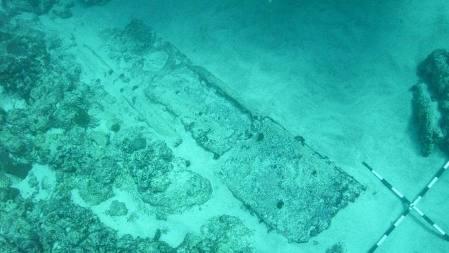 The 6m-long water tank. Picture: Australian Transport Safety Bureau