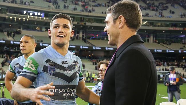 Brad Fittler had to be happy with Nathan Cleary’s Origin debut.