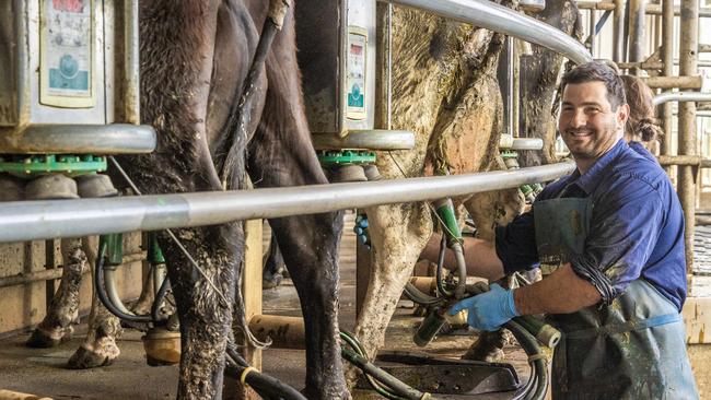 The main benefits of the new rotary dairy were the efficiencies and then the increased production, Stuart says.