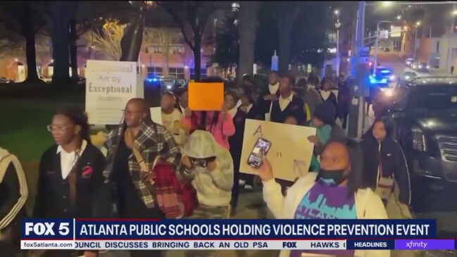 Atlanta Public Schools holding violence prevention event ahead of spring break