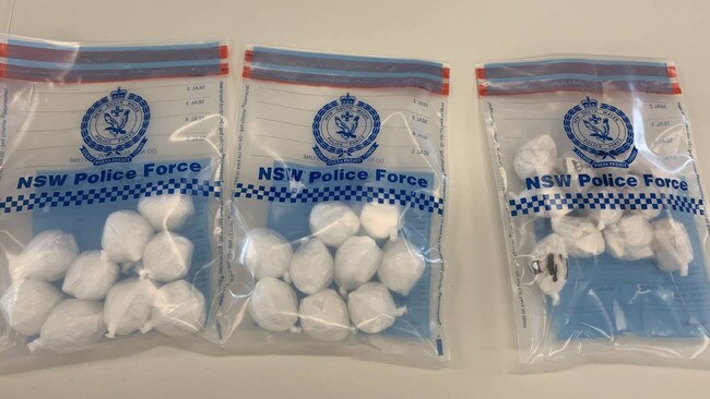 Drugs found in Petrevski’s home during the November raid. Picture: NSW Police Force