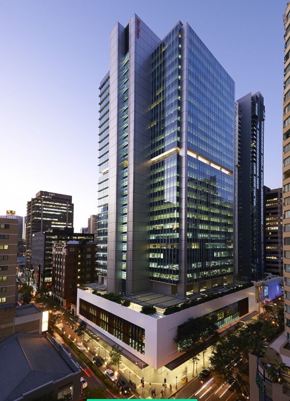 123 Albert Street in the Brisbane CBD.