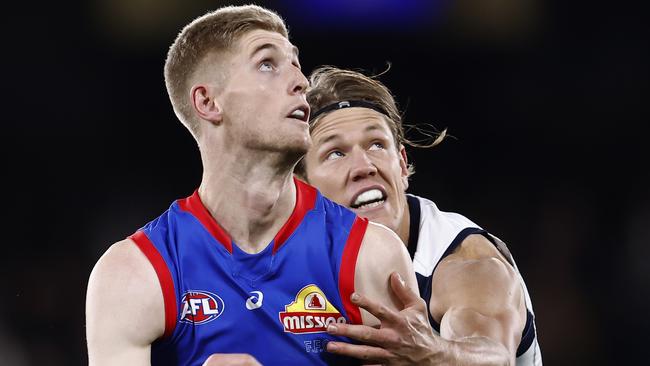 Tim English’s emergence as an elite ruckman has been a big positive for the Bulldogs.