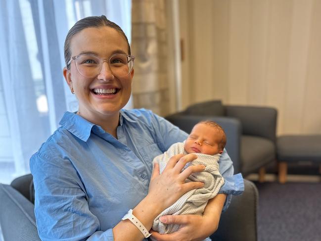 The first baby to be born in Australia under a “ground-breaking” uterus transplant research trial being run at the Royal Hospital for Women in Sydney has arrived. Kirsty Bryant, 30, gave birth on Friday to a healthy baby boy after becoming the first person in the country to have undergone uterus transplant surgery in January.Ms Bryant said the new-born boy, who she named Henry, was a “dream come true” after she suffered a major haemorrhage during the birth of her first child, Violet.“After my hysterectomy, I desperately wanted another child and I felt like there weren’t many options,” Mr Bryant said.