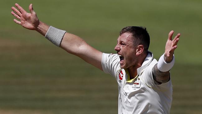 James Pattinson was a standout along with Pat Cummins in the intra-squad match at Southampton. Picture: Getty Images