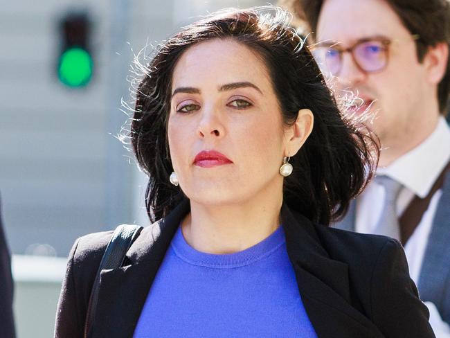 MELBOURNE, AUSTRALIA - Newswire Photos September 18, 2024: Moira Deeming arrives to the Victorian federal court during her defamation battle with Victoria Liberal Leader John Pesutto. Picture: NewsWire / Aaron Francis