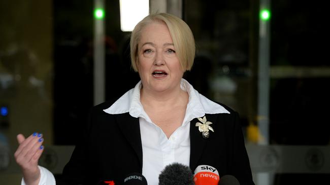 Louise Staley says the parliamentary probe must be immediately restored. Picture: Andrew Henshaw