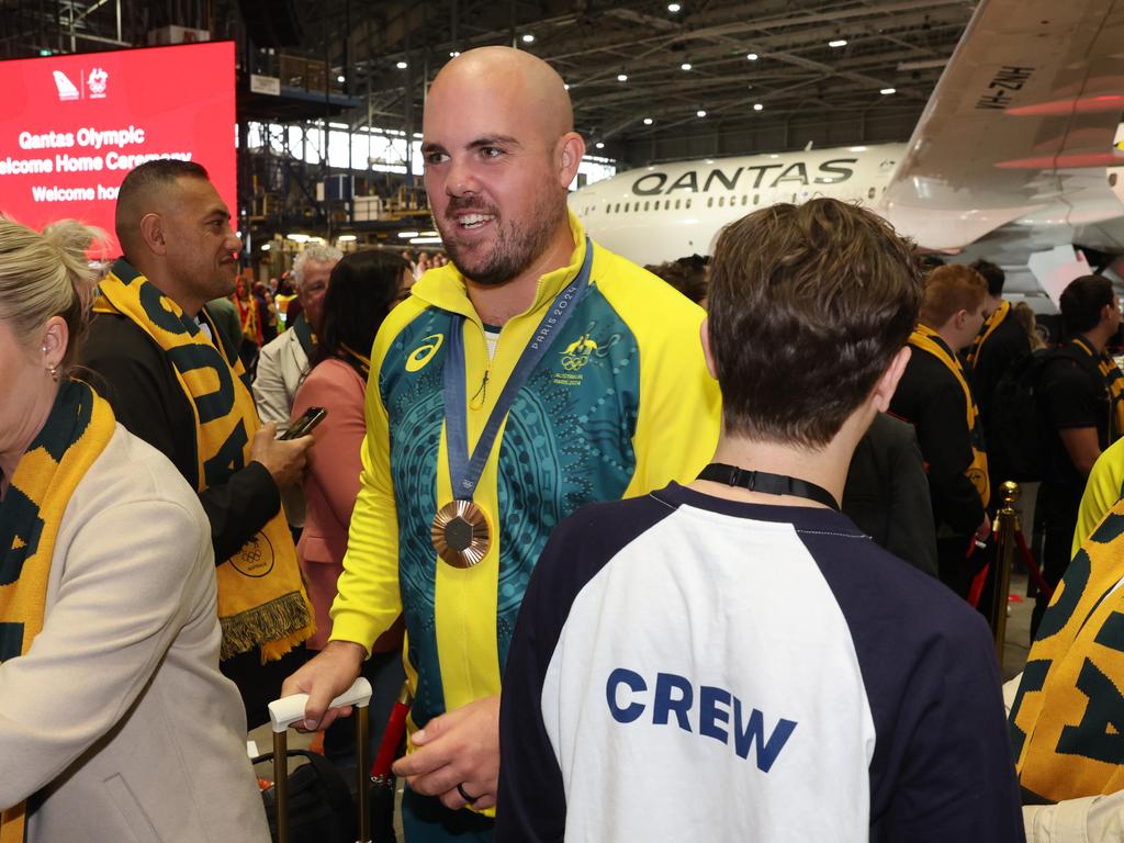 Discus Olympian Matt Denny. Picture: Rohan Kelly