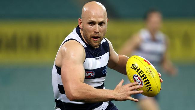 Geelong’s Gary Ablett will now have a very limited preparation for this season’s finals series. Picture: Phil Hillyard