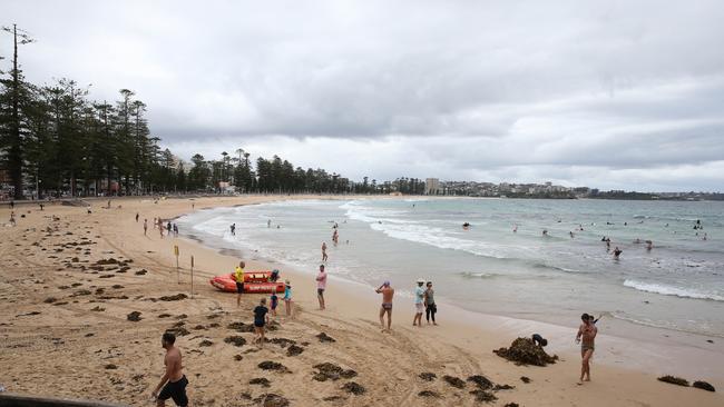 Northern beaches residents are now allowed to go to the beach and the playground. Picture: Tim Hunter.