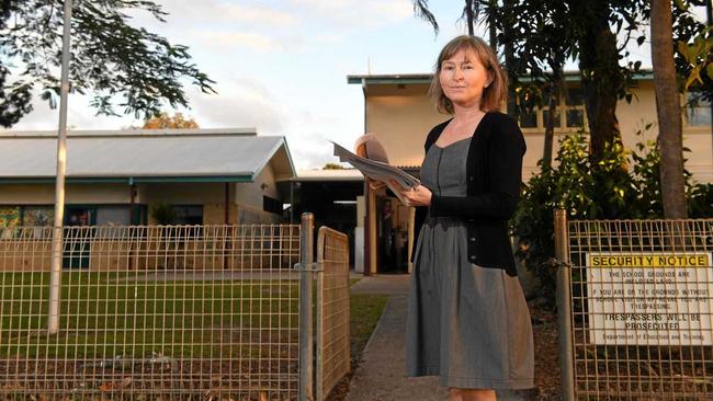 Lennox Head Public School P&C treasurer Sonja Maier is looking for answers about how the schools growing numbers will be catered for. Picture: Marc Stapelberg