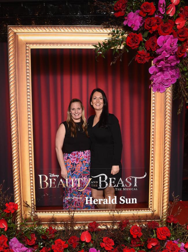 Opening night: Beauty and The Beast at Her Majestys Theatre, Melbourne. Picture: Josie Hayden