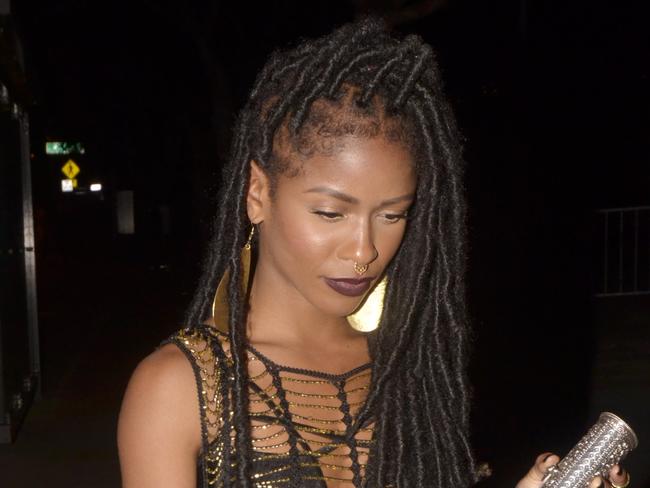 Simone Battle at the MAXIM Hot 100 party in California back in June.