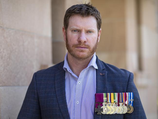 Dan Keighran, VC is a recipient of the Victoria Cross for Australia. Keighran was awarded the Victoria Cross for Australia for his actions in the Battle of Derapet on 24 August 2010, during the War in Afghanistan. Pic Mark Cranitch.