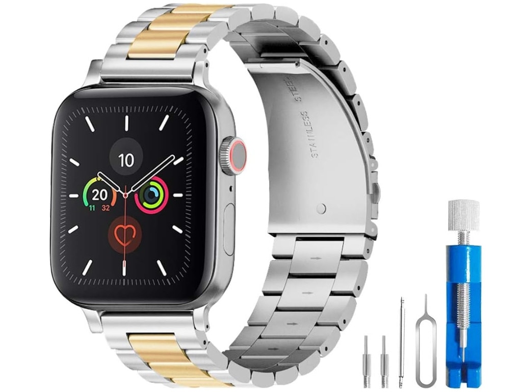 U191U Smart Watch Stainless Steel Wristband. Picture: Amazon Australia.