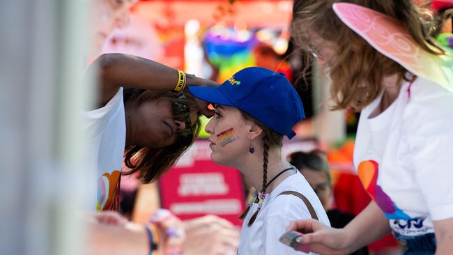 Territorians celebrating all things in 2024 at the Darwin Waterfront. Picture: Pema Tamang Pakhrin